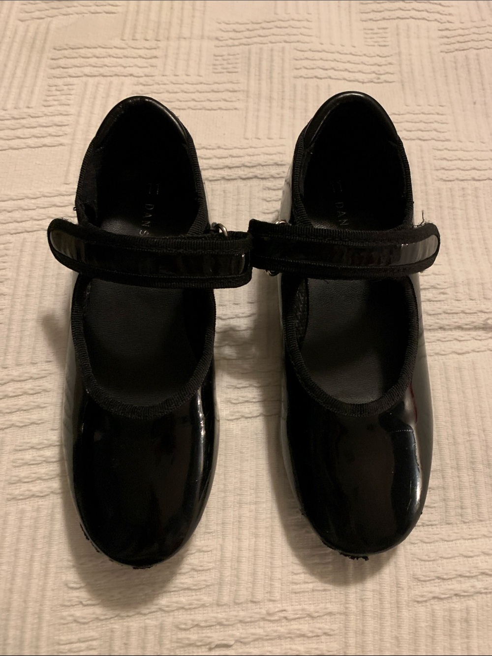 Danskin Black  tap shoes